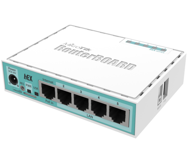 MikroTik hEX RB750Gr3 (1xWAN 4xLAN) PoE in - 731335 - zdjęcie 2